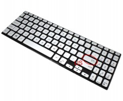 Tastatura Asus VivoBook S15 s530fn Argintie iluminata. Keyboard Asus VivoBook S15 s530fn. Tastaturi laptop Asus VivoBook S15 s530fn. Tastatura notebook Asus VivoBook S15 s530fn