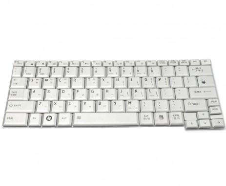 Tastatura Toshiba Portege R502 Argintie. Keyboard Toshiba Portege R502 Argintie. Tastaturi laptop Toshiba Portege R502 Argintie. Tastatura notebook Toshiba Portege R502 Argintie