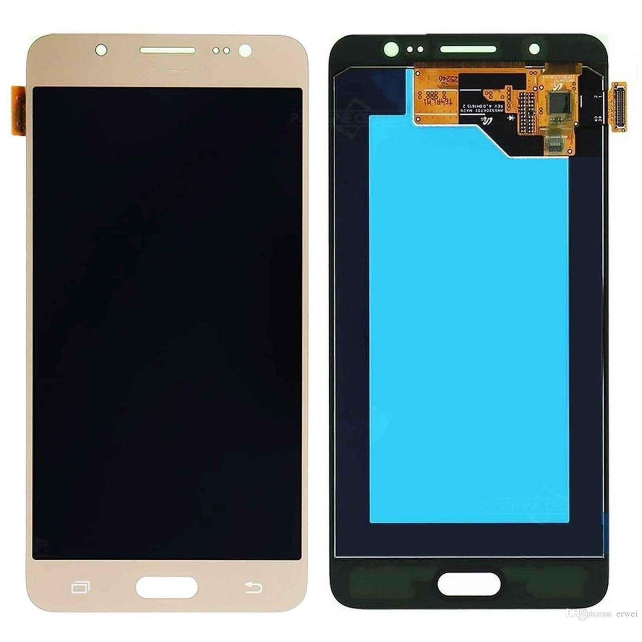 Copy of Ansamblu LCD Display Touchscreen Samsung Galaxy J5 2016 J510 Display OLED si Sticla Copy A+++ Gold Auriu