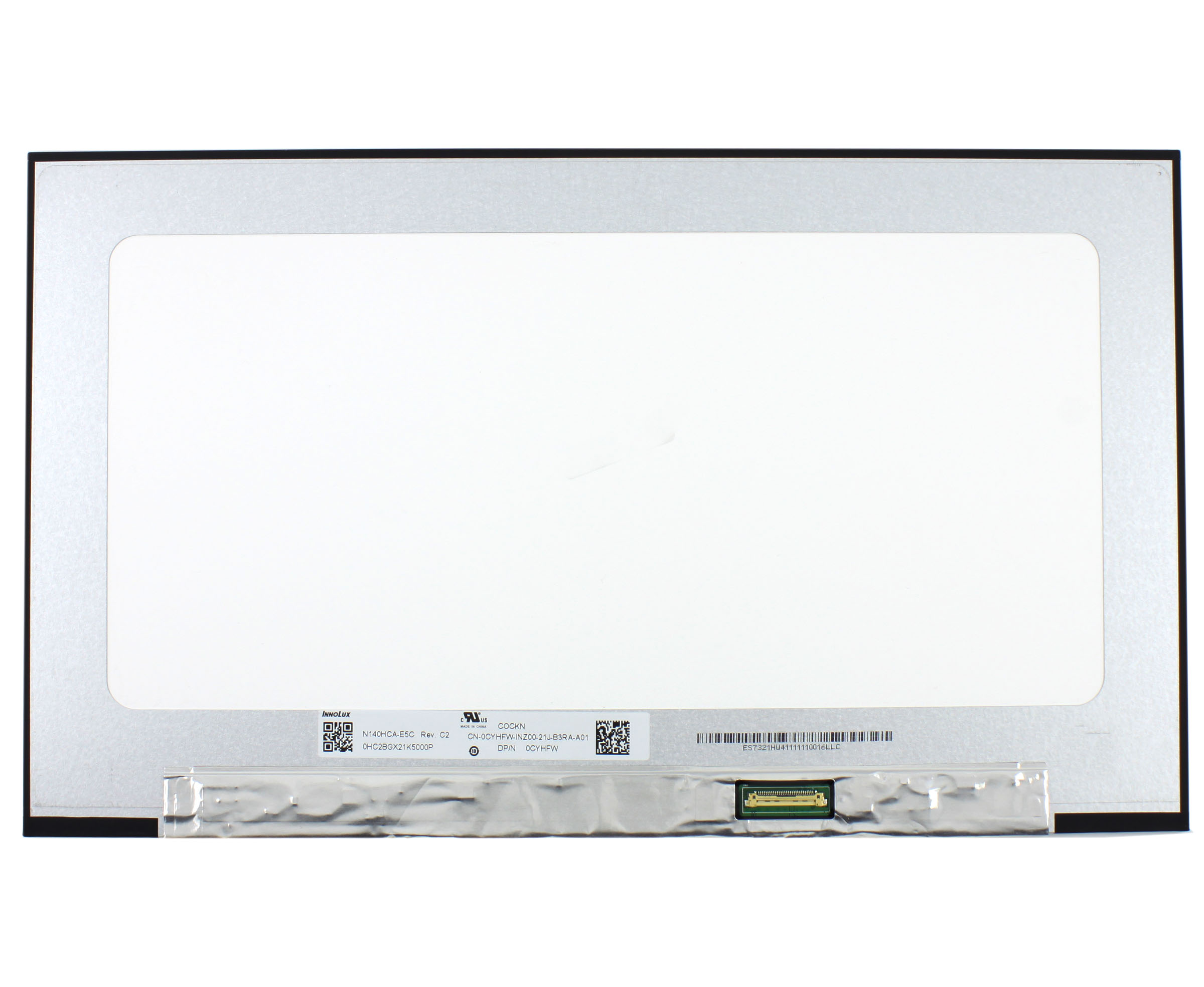 Dalle écran 14 Pouces Écran De Remplacement LED 14 Pouces Pour ASUS ZenBook UX480F - 1920x1080 Full HD, Connecteur 30 Pins Visiodirect Compatible