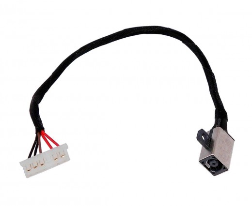 Mufa alimentare Dell Inspiron 14 3467 cu fir . DC Jack Dell Inspiron 14 3467 cu fir