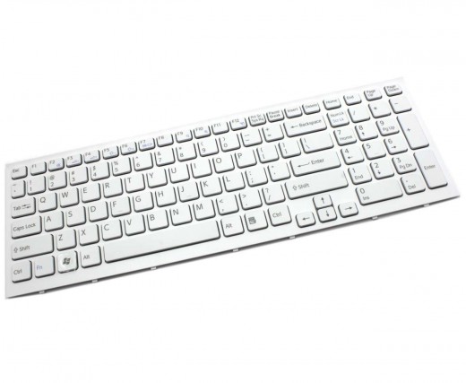 Tastatura Sony 550102M06-515-G alba. Keyboard Sony 550102M06-515-G alba. Tastaturi laptop Sony 550102M06-515-G alba. Tastatura notebook Sony 550102M06-515-G alba