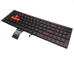 Tastatura Asus GL702ZC iluminata. Keyboard Asus GL702ZC. Tastaturi laptop Asus GL702ZC. Tastatura notebook Asus GL702ZC