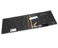Tastatura Lenovo IdeaPad 320-15ABR Taste gri iluminata backlit
