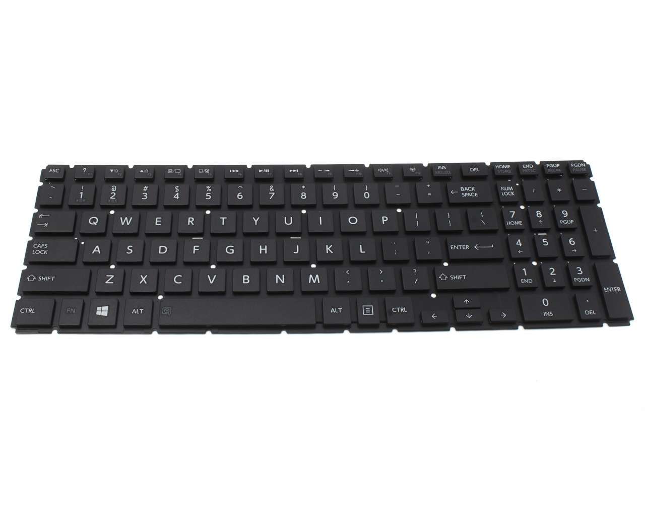 Tastatura Toshiba Satellite C50 C layout US fara rama enter mic C50