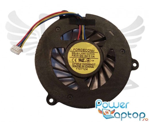 Cooler laptop Asus X55A . Ventilator procesor Asus X55A . Sistem racire laptop Asus X55A