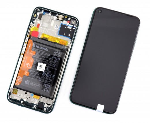 Display Huawei P40 Lite 5G CDY-NX9A N29A Display Original Service Pack Black Negru. Ecran Huawei P40 Lite 5G CDY-NX9A N29A Display Original Service Pack Black Negru