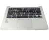 Tastatura Asus 0K05-000C000 neagra cu Palmrest argintiu si Touchpad. Keyboard Asus 0K05-000C000 neagra cu Palmrest argintiu  si Touchpad. Tastaturi laptop Asus 0K05-000C000 neagra cu Palmrest argintiu  si Touchpad. Tastatura notebook Asus 0K05-000C000 neagra cu Palmrest argintiu  si Touchpad