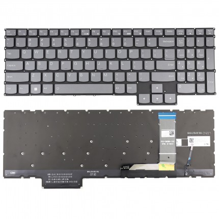 Tastatura Lenovo IdeaPad 3 15ARH7 Gri iluminata. Keyboard Lenovo IdeaPad 3 15ARH7. Tastaturi laptop Lenovo IdeaPad 3 15ARH7. Tastatura notebook Lenovo IdeaPad 3 15ARH7