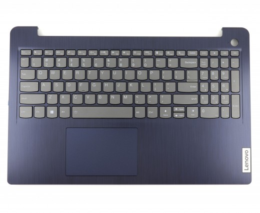Tastatura Lenovo IdeaPad 3 15IAU7 Gri cu Palmrest Albastru Inchis si TouchPad iluminata backlit. Keyboard Lenovo IdeaPad 3 15IAU7 Gri cu Palmrest Albastru Inchis si TouchPad. Tastaturi laptop Lenovo IdeaPad 3 15IAU7 Gri cu Palmrest Albastru Inchis si TouchPad. Tastatura notebook Lenovo IdeaPad 3 15IAU7 Gri cu Palmrest Albastru Inchis si TouchPad