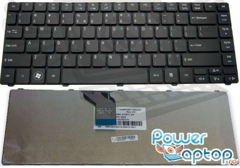 Tastatura Acer Travelmate 8481T. Keyboard Acer Travelmate 8481T. Tastaturi laptop Acer Travelmate 8481T. Tastatura notebook Acer Travelmate 8481T