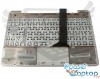Tastatura Asus Transformer Pad TF300T neagra cu Palmrest argintiu. Keyboard Asus Transformer Pad TF300T neagra cu Palmrest argintiu. Tastaturi laptop Asus Transformer Pad TF300T neagra cu Palmrest argintiu. Tastatura notebook Asus Transformer Pad TF300Tneagra cu Palmrest argintiu