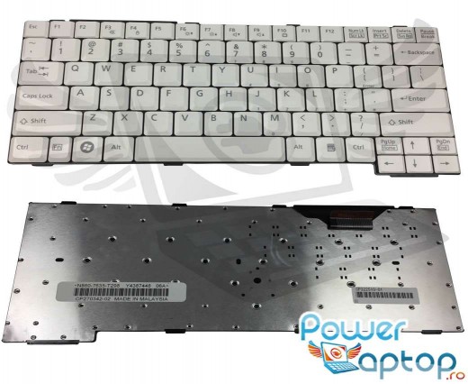 Tastatura Fujitsu Siemens LifeBook T4215 alba. Keyboard Fujitsu Siemens LifeBook T4215 alba. Tastaturi laptop Fujitsu Siemens LifeBook T4215 alba. Tastatura notebook Fujitsu Siemens LifeBook T4215 alba