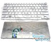 Tastatura Sony Vaio SVE14A1HFXBC argintie. Keyboard Sony Vaio SVE14A1HFXBC argintie. Tastaturi laptop Sony Vaio SVE14A1HFXBC argintie. Tastatura notebook Sony Vaio SVE14A1HFXBC argintie