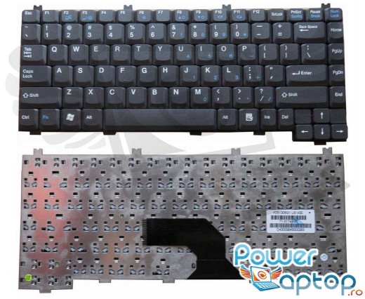 Tastatura Fujitsu Siemens Amilo L7300. Keyboard Fujitsu Siemens Amilo L7300. Tastaturi laptop Fujitsu Siemens Amilo L7300. Tastatura notebook Fujitsu Siemens Amilo L7300