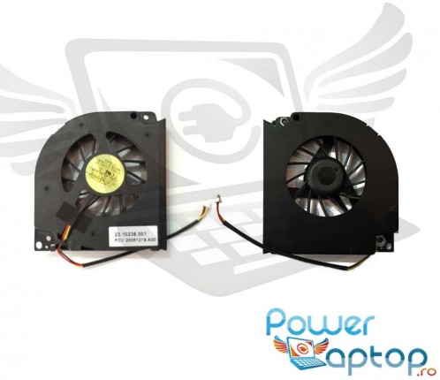 Cooler laptop Gateway NS50T . Ventilator procesor Gateway NS50T . Sistem racire laptop Gateway NS50T