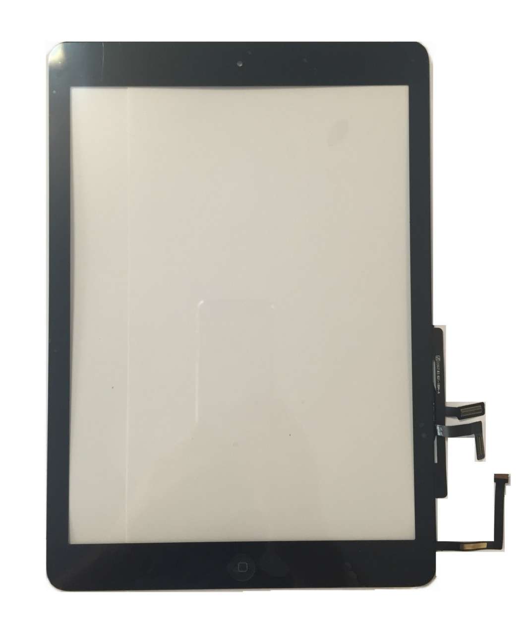 Touchscreen Digitizer Apple iPad Air A1475 A1474 cu buton home si adeziv Negru Geam Sticla Tableta