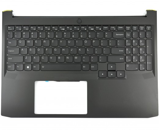 Tastatura Lenovo Ideapad Gaming 3 15ACH6 Neagra cu Palmrest Negru fara TouchPad iluminata backlit. Keyboard Lenovo Ideapad Gaming 3 15ACH6 Neagra cu Palmrest Negru fara TouchPad. Tastaturi laptop Lenovo Ideapad Gaming 3 15ACH6 Neagra cu Palmrest Negru fara TouchPad. Tastatura notebook Lenovo Ideapad Gaming 3 15ACH6 Neagra cu Palmrest Negru fara TouchPad