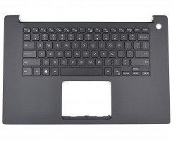Tastatura Dell XPS 15 9570 Neagra cu Palmrest Gri iluminata backlit. Keyboard Dell XPS 15 9570 Neagra cu Palmrest Gri. Tastaturi laptop Dell XPS 15 9570 Neagra cu Palmrest Gri. Tastatura notebook Dell XPS 15 9570 Neagra cu Palmrest Gri