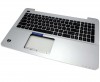 Tastatura Asus  13NB0624AP0431 Neagra cu Palmrest argintiu. Keyboard Asus  13NB0624AP0431 Neagra cu Palmrest argintiu. Tastaturi laptop Asus  13NB0624AP0431 Neagra cu Palmrest argintiu. Tastatura notebook Asus  13NB0624AP0431 Neagra cu Palmrest argintiu