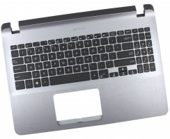 Tastatura Asus 0KN1-3X1US12 Neagra cu Palmrest Gri. Keyboard Asus 0KN1-3X1US12 Neagra cu Palmrest Gri. Tastaturi laptop Asus 0KN1-3X1US12 Neagra cu Palmrest Gri. Tastatura notebook Asus 0KN1-3X1US12 Neagra cu Palmrest Gri