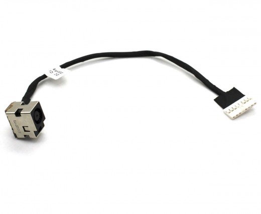 Mufa alimentare HP  DD0AX8PB000 cu fir si conector cu 8 pini pini. DC Jack HP  DD0AX8PB000 cu fir