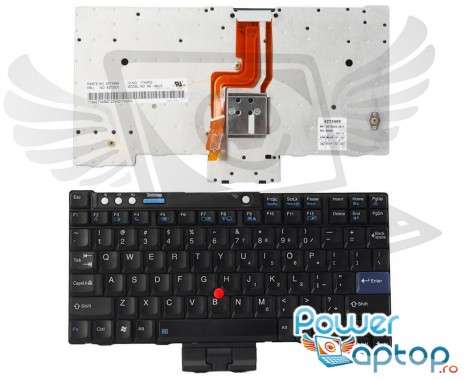Tastatura Lenovo Thinkpad X60S. Keyboard Lenovo Thinkpad X60S. Tastaturi laptop Lenovo Thinkpad X60S. Tastatura notebook Lenovo Thinkpad X60S