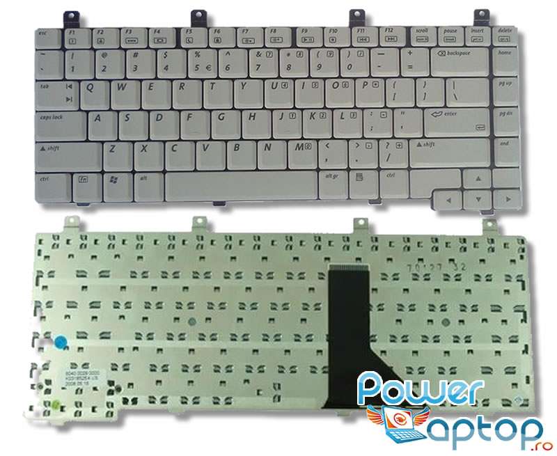 Tastatura Compaq Presario C500 alba