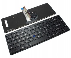 Tastatura Toshiba Tecra A40-C1443 iluminata backlit. Keyboard Toshiba Tecra A40-C1443 iluminata backlit. Tastaturi laptop Toshiba Tecra A40-C1443 iluminata backlit. Tastatura notebook Toshiba Tecra A40-C1443 iluminata backlit