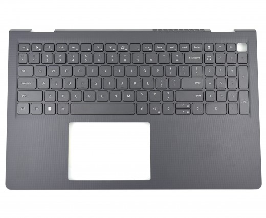 Tastatura Dell AP3MH000901 Neagra cu Palmrest Negru. Keyboard Dell AP3MH000901 Neagra cu Palmrest Negru. Tastaturi laptop Dell AP3MH000901 Neagra cu Palmrest Negru. Tastatura notebook Dell AP3MH000901 Neagra cu Palmrest Negru