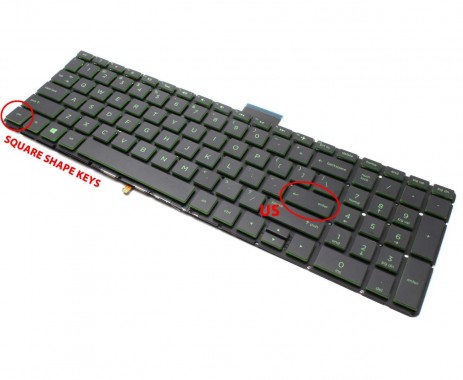 Tastatura HP  PK132044E00 Neagra iluminata. Keyboard HP  PK132044E00. Tastaturi laptop HP  PK132044E00. Tastatura notebook HP  PK132044E00