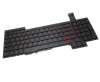 Tastatura Asus  G751JT iluminata. Keyboard Asus  G751JT. Tastaturi laptop Asus  G751JT. Tastatura notebook Asus  G751JT