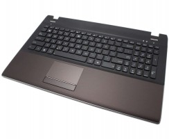 Tastatura Asus U52f-bbg6 Neagra cu Palmrest Maro Inchis. Keyboard Asus U52f-bbg6 Neagra cu Palmrest Maro Inchis. Tastaturi laptop Asus U52f-bbg6 Neagra cu Palmrest Maro Inchis. Tastatura notebook Asus U52f-bbg6 Neagra cu Palmrest Maro Inchis