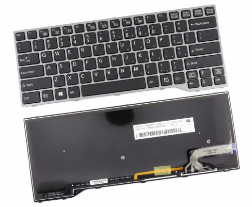 Tastatura Fujitsu Siemens LifeBook E744 iluminata backlit. Keyboard Fujitsu Siemens LifeBook E744 iluminata backlit. Tastaturi laptop Fujitsu Siemens LifeBook E744 iluminata backlit. Tastatura notebook Fujitsu Siemens LifeBook E744 iluminata backlit