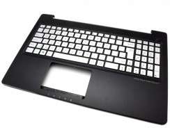 Tastatura Asus Q550LF argintie cu Palmrest negru iluminata backlit. Keyboard Asus Q550LF argintie cu Palmrest negru. Tastaturi laptop Asus Q550LF argintie cu Palmrest negru. Tastatura notebook Asus Q550LF argintie cu Palmrest negru