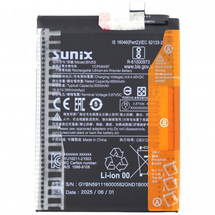 Acumulator Xiaomi Redmi Note 10S 4G SUNIX