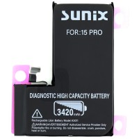 Baterie pentru iPhone 15 Pro High Capacity 3450mAh CALIBRABILA SUNIX