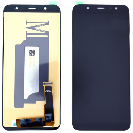 Ansamblu Display LCD + Touchscreen Samsung Galaxy A6+ 2018 A605 Black Negru . Ecran + Digitizer Samsung Galaxy A6+ 2018 A605 Negru Black