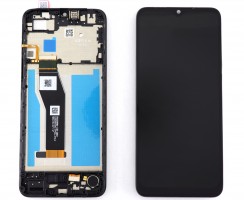 LCD Display Motorola Moto E13 OEM  Geam+Ecran cu Rama Black Negru