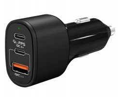 Incarcator Auto USB-C/A PD 60W Fast Charge