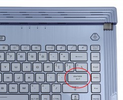 Tastatura Asus 90NR01J4-R31UI0 Albastra cu Palmrest Albastru si TouchPad iluminata RGB backlit