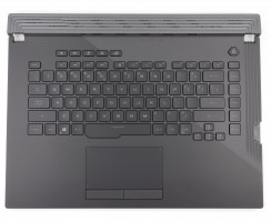 Tastatura Asus 90NR01J4-R31UI0 Neagra cu Palmrest Negru si TouchPad iluminata RGB cu modul backlit