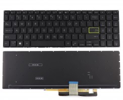 Tastatura Asus VivoBook S533FL iluminata layout US fara rama enter mic