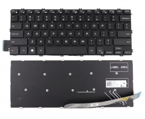 Tastatura Dell Vostro 5481. Keyboard Dell Vostro 5481. Tastaturi laptop Dell Vostro 5481. Tastatura notebook Dell Vostro 5481