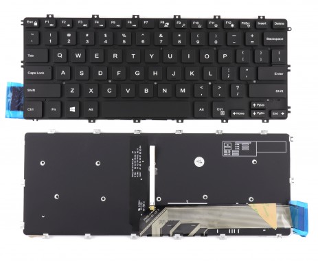 Tastatura Dell Inspiron 14 5482 2-in-1 iluminata backlit. Keyboard Dell Inspiron 14 5482 2-in-1 iluminata backlit. Tastaturi laptop Dell Inspiron 14 5482 2-in-1 iluminata backlit. Tastatura notebook Dell Inspiron 14 5482 2-in-1 iluminata backlit