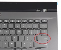 Tastatura Lenovo 5CB0S16422 Gri cu Palmrest Gri si TouchPad iluminata RGB backlit