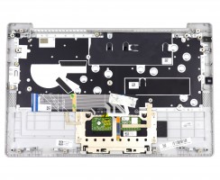 Tastatura Lenovo 5CB0Y88872 Gri cu Palmrest Gri si TouchPad iluminata backlit