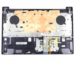 Tastatura Lenovo IdeaPad 720S-15 Gri cu Palmrest Gri, TouchPad si Orificiu Amprenta iluminata backlit