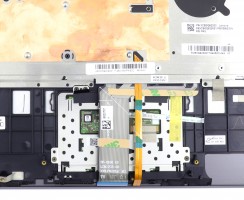 Tastatura Lenovo IdeaPad 720S-15 Gri cu Palmrest Gri, TouchPad si Orificiu Amprenta iluminata backlit