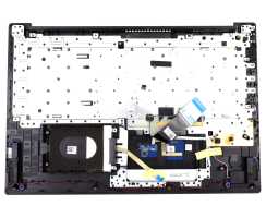 Tastatura Lenovo IdeaPad L340-17IWL Gri cu Palmrest Gri si TouchPad